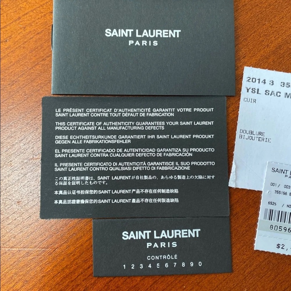YSL Handbag - Picture 6 of 6